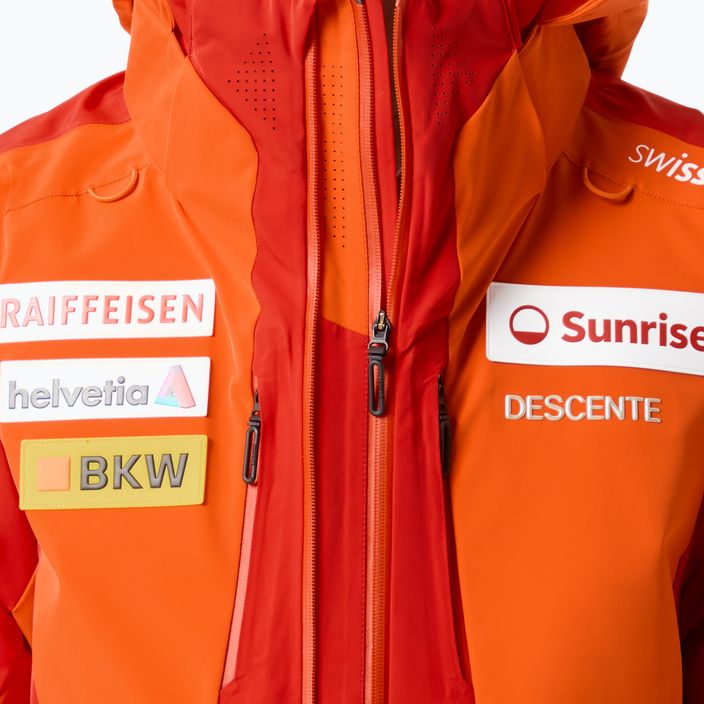 Pánská lyžařská bunda Descente Swiss mandarin orange 9