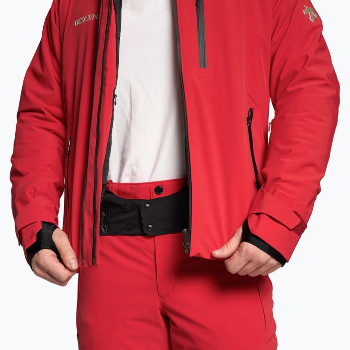 Pánská lyžařská bunda Descente Paddy electric red 7