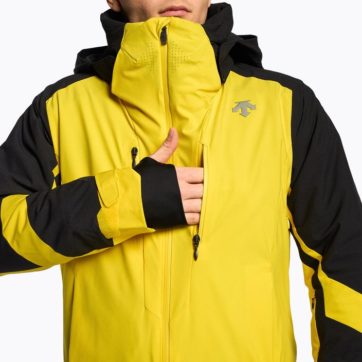 Pánská lyžařská bunda Descente Chester marigold yellow 3