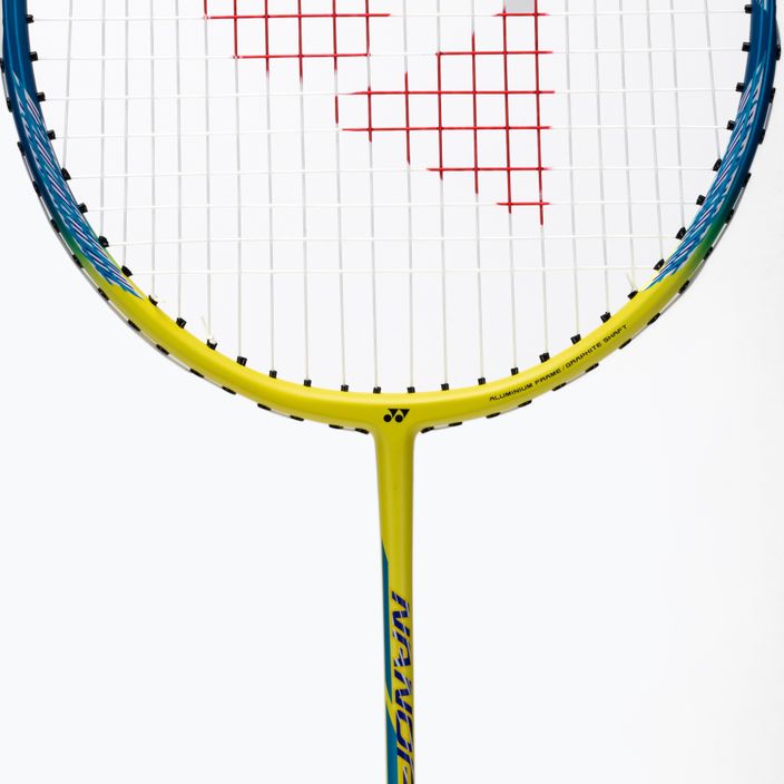 Badmintonová raketa Yonex Nanoflare 100 3U žluto-modrá 4