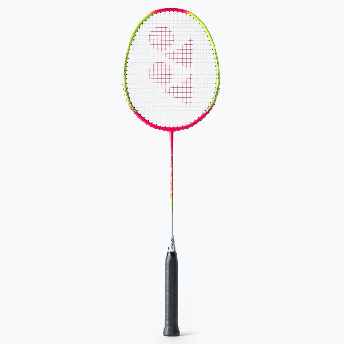 Badmintonová raketa YONEX Nanoflare žlutá 100