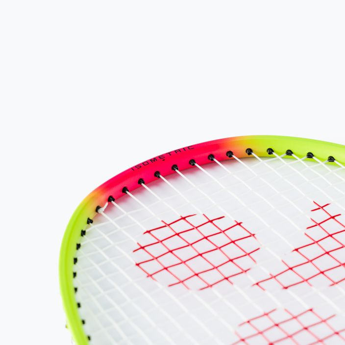 Badmintonová raketa YONEX Nanoflare žlutá 100 6