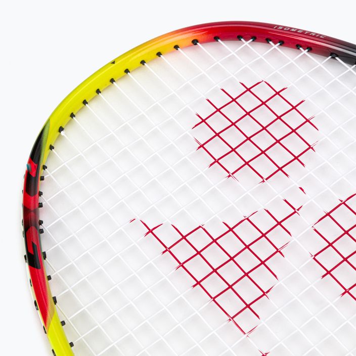 Badmintonová raketa YONEX Astrox 0.7 DG žlutočerná BAT0.7DG2YB4UG5 5