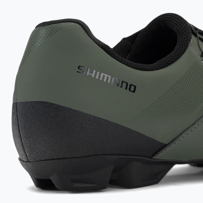 Shimano SH-XC300 pánské cyklistické boty zelené ESHXC300MGE07S42000 8