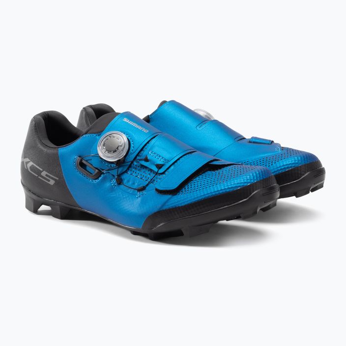 Shimano pánská cyklistická obuv SH-XC502 modrá ESHXC502MCB01S46000 5