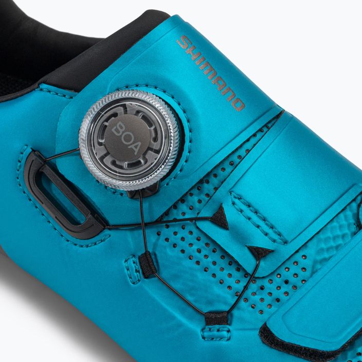 Dámská cyklistická obuv Shimano SH-RC502 modrá ESHRC502WCB25W39000 9