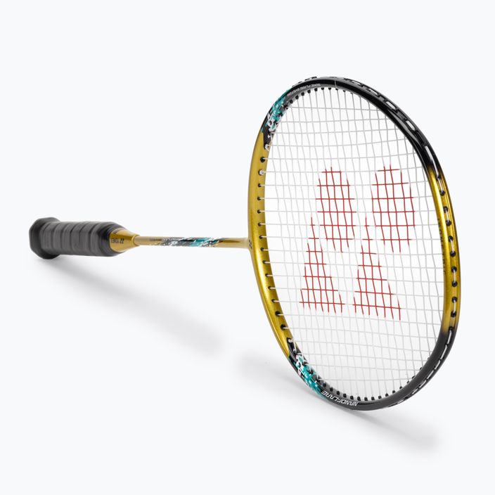 Badmintonová raketa YONEX Nanoflare 001 Feel zlatá 2