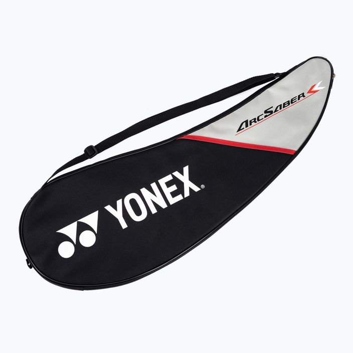 Badmintonová raketa YONEX Arcsaber 11 Tour G/P grey/red 6