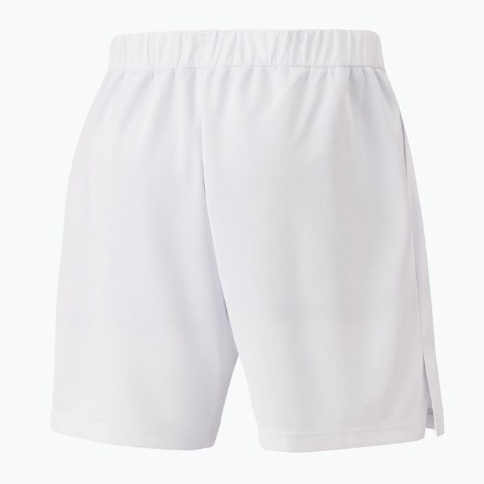 Dětské tenisové šortky YONEX bílé CSJ15138JEX3W 2