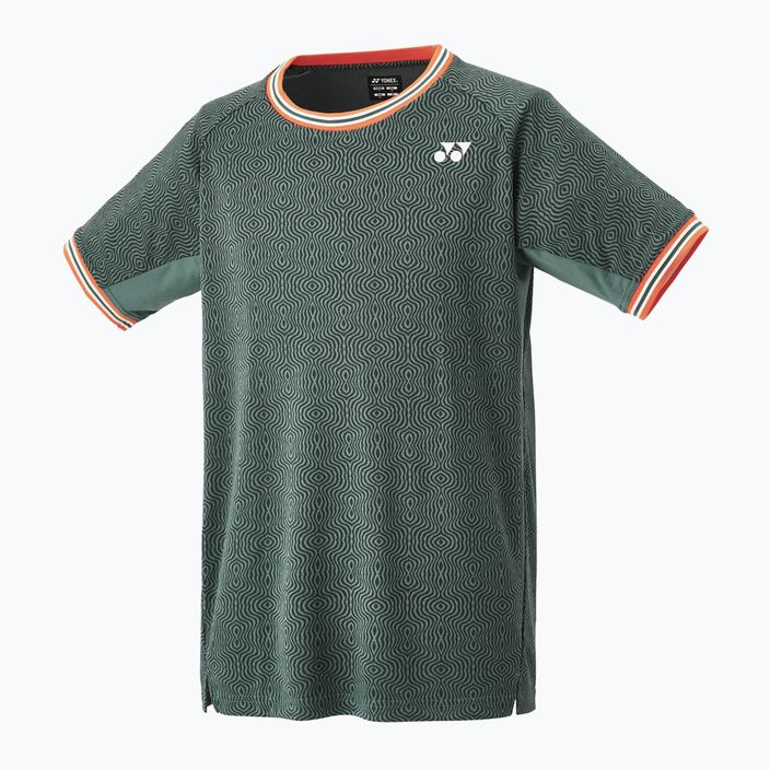 Pánské tenisové tričko YONEX 10560 Roland Garros Crew Neck olive