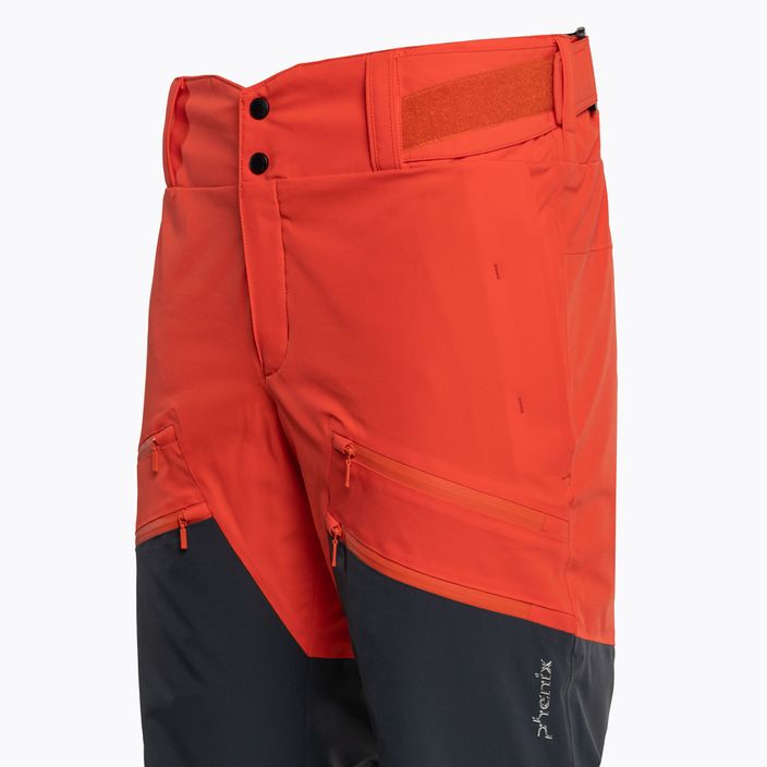 Pánské lyžařské kalhoty Phenix Twinpeaks orange ESM22OB00 3