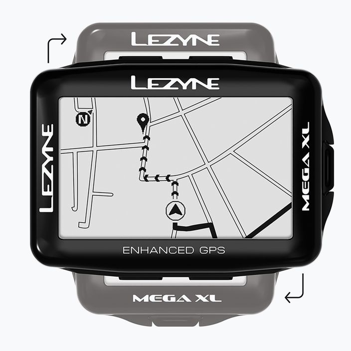 Cyklocomputer LEZYNE MEGA XL GPS černý LZN-1-GPS-MEGAXL-V104 5
