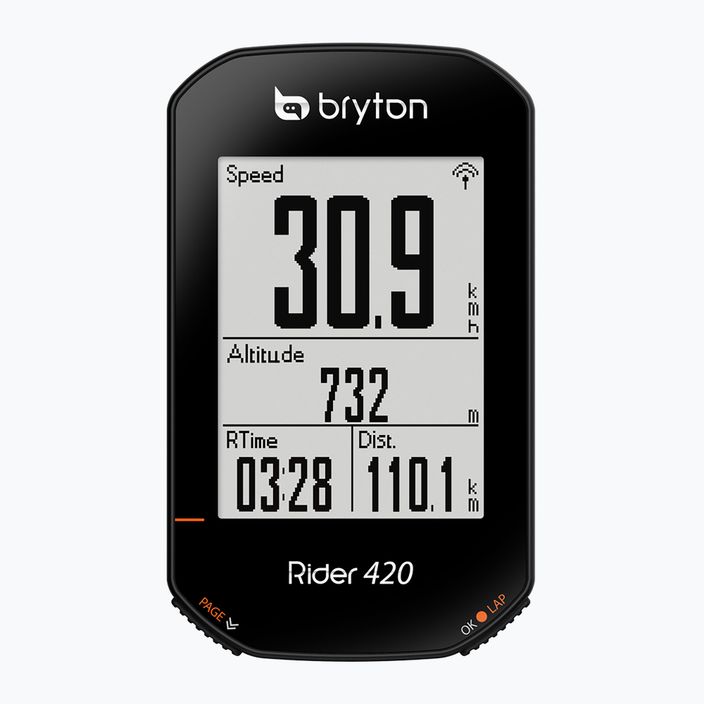 Navigace na kolo  Bryton Rider 420T CAD+HRM CC-NB00026 2