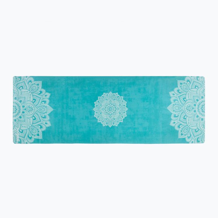 Cestovní podložka na jógu Yoga Design Lab Combo Yoga 1,5 mm modrá Mandala Turquoise 2