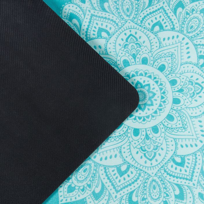 Cestovní podložka na jógu Yoga Design Lab Combo Yoga 1,5 mm modrá Mandala Turquoise 4