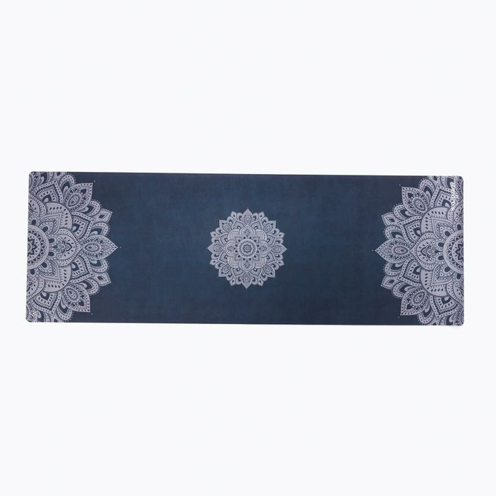 Podložka na jógu Yoga Design Lab Combo Yoga 3,5 mm tmavě modrá Mandala Sapphire 2
