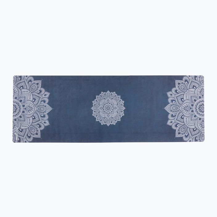 Cestovní podložka na jógu Yoga Design Lab Combo Yoga 1,5 mm tmavě modrá Mandala Sapphire 2