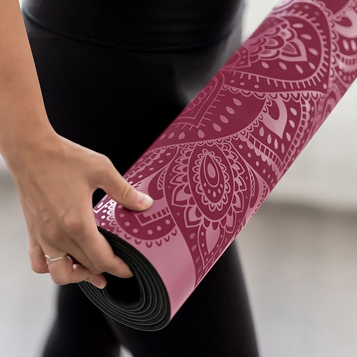 Podložka na jógu Yoga Design Lab Infinity Yoga 3 mm růžová Mandala Rose 7
