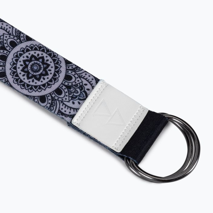 Pásek na podložku Yoga Design Lab černý ST-Mandala Black 2