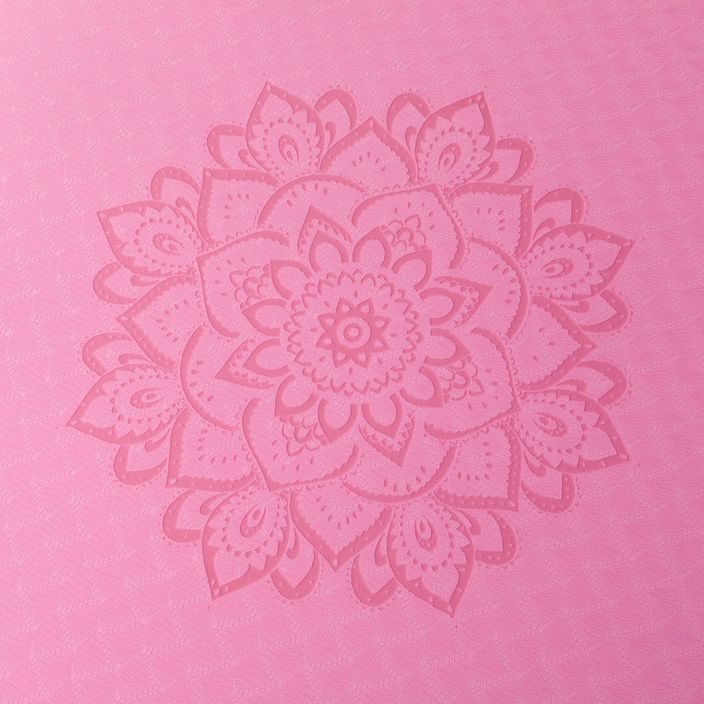 Podložka na jógu Yoga Design Lab Flow Pure 6 mm růžová Mandala Rose 4