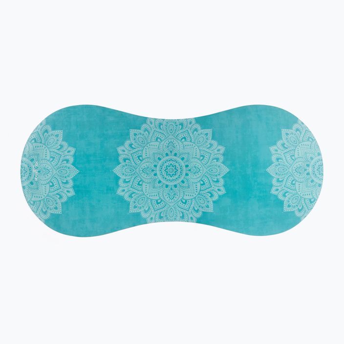 Podložka na jógu Yoga Design Lab Curve 3,5 mm tyrkysová Mandala Turquoise 2