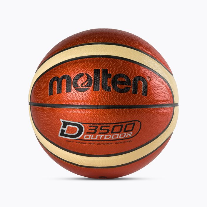 Basketbalový míč Molten Outdoor, oranžový B7D3500