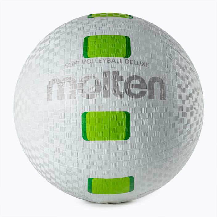 Molten volejbalový míč, bílý a zelený S2V1550-WG