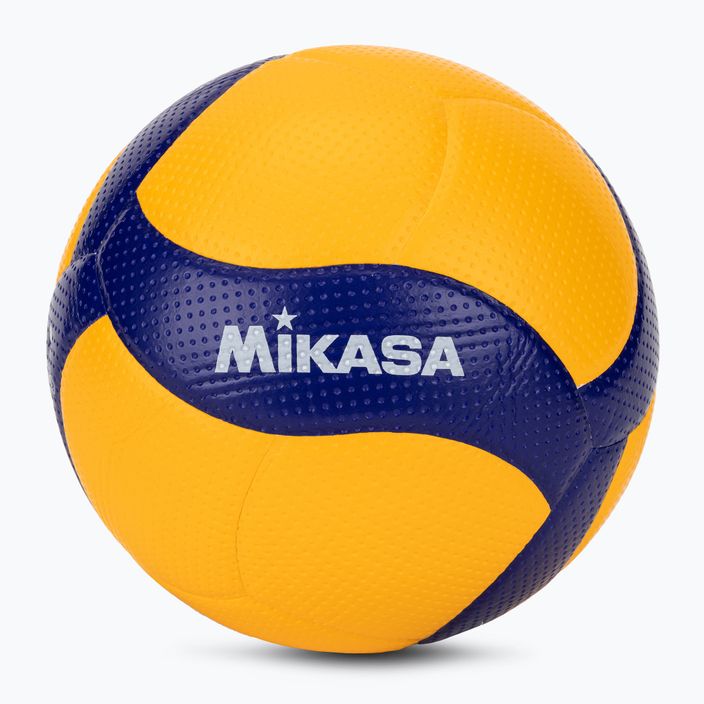 Volejbalový míč Mikasa V400W yellow/blue velikost 4