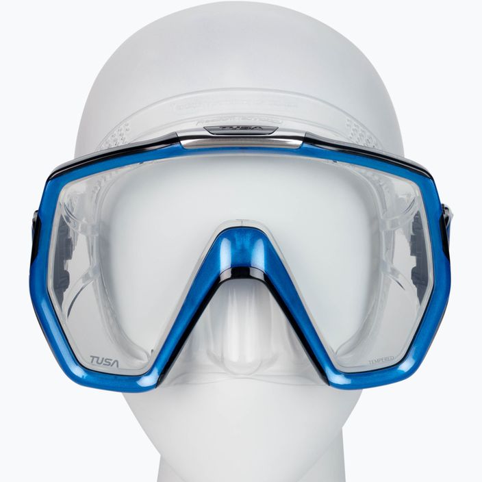Potápěčská maska TUSA Freedom Hd Mask modrá M-1001 2