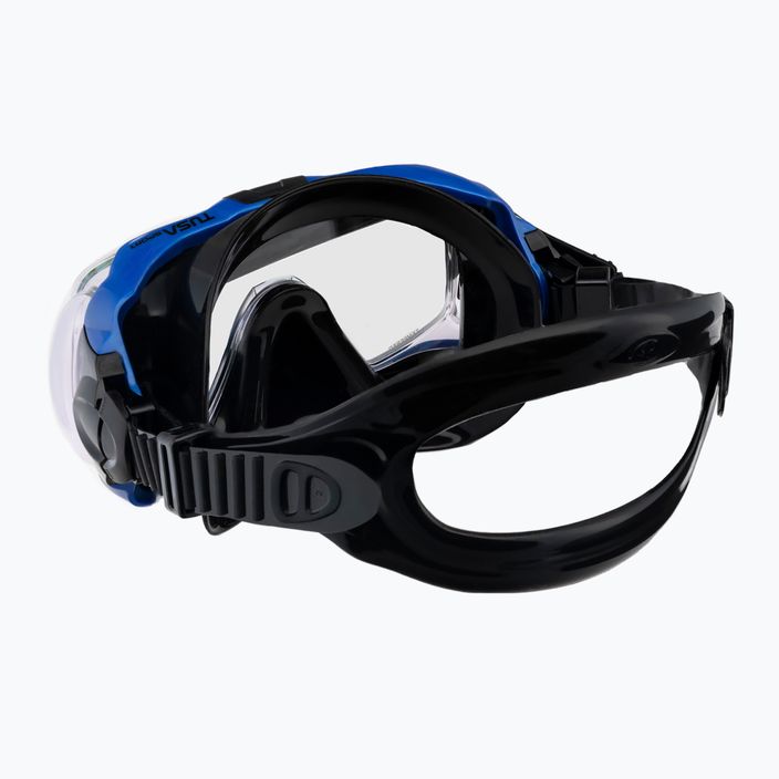 Potápěčská sada TUSA Maska + šnorchl + ploutve modrá UP-3521 8