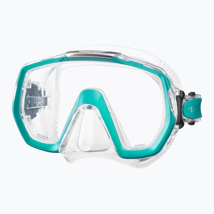 Potápěčská maska TUSA Freedom Elite zelená M-1003 4