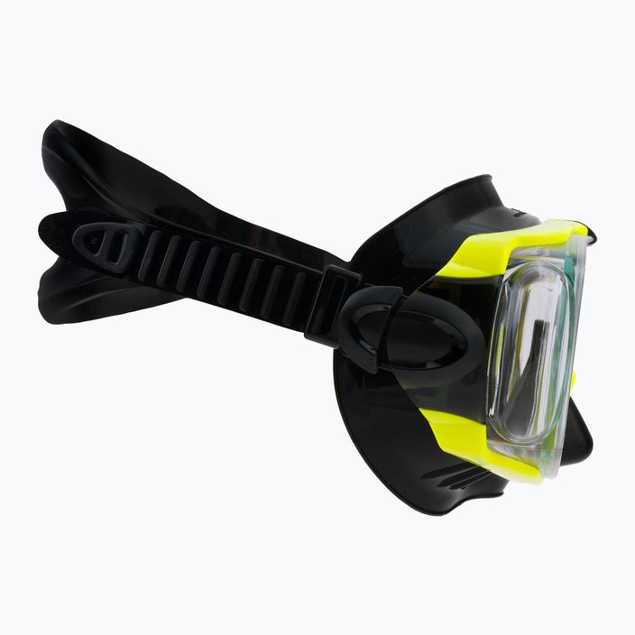 Potápěčská maska TUSA Sportmask černá/žlutá UM-31QB FY 3