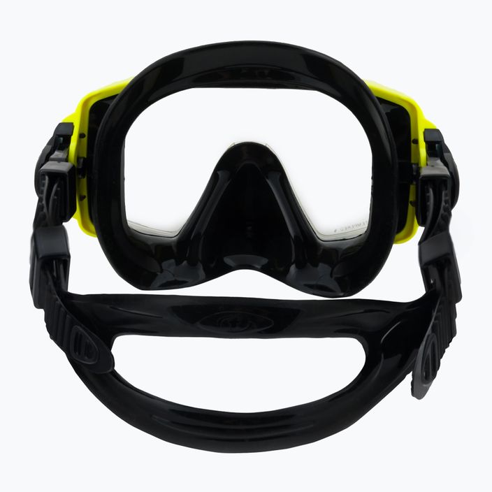 Potápěčská maska TUSA Sportmask černá/žlutá UM-31QB FY 5