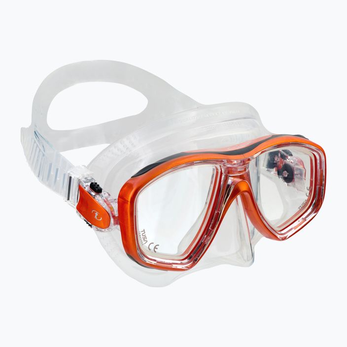 Potápěčská maska TUSA Ceos Mask oranžová M-212