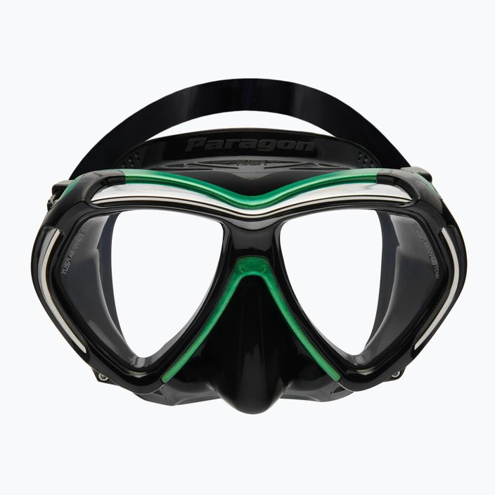 Potápěčská maska TUSA Paragon Mask zelená M-2001 2