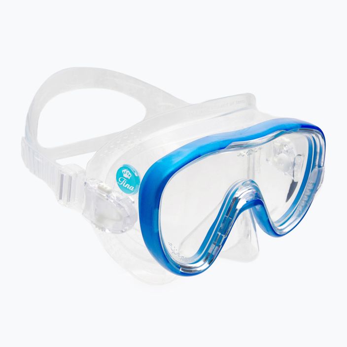 Potápěčská maska TUSA Tina Fd Mask modrá M-1002