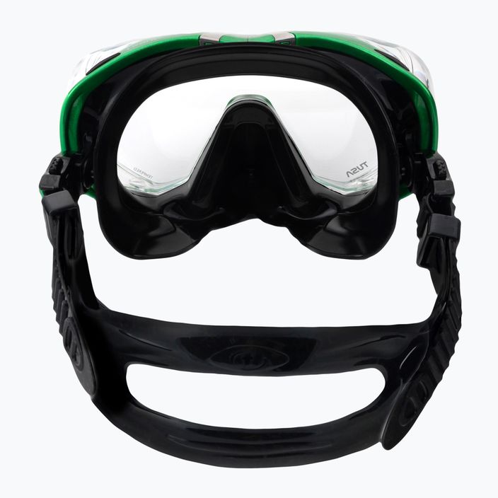 TUSA Tri-Quest Fd Mask Green M-3001 5