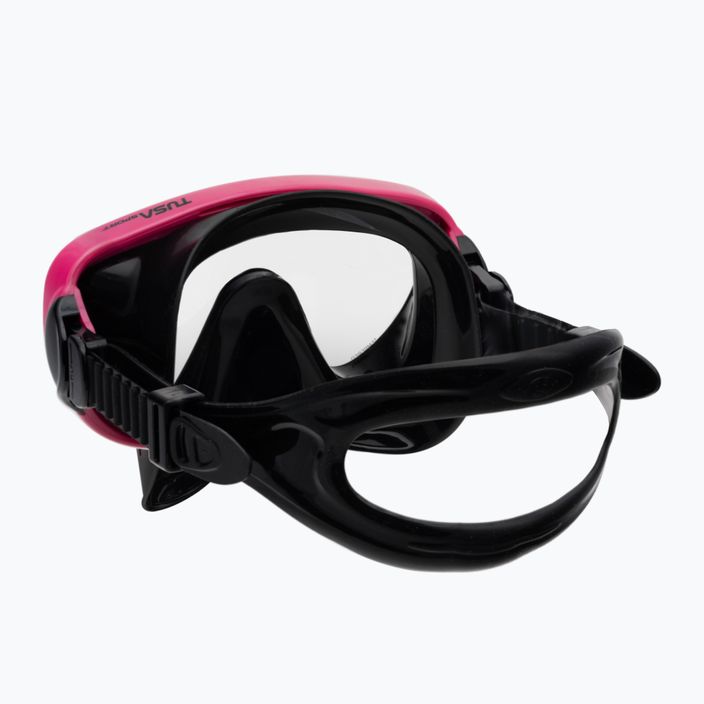 TUSA Serene maska + šnorchl růžová UC-1625 4