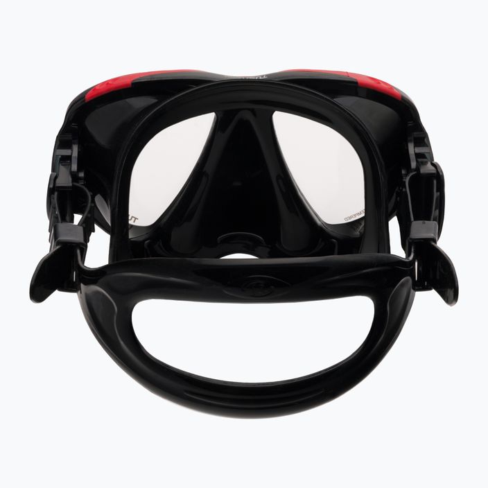 TUSA Powerview Dive Set maska + šnorchl černá/červená UC 2425 5