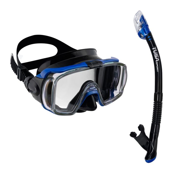 Potápěčská sada TUSA Maska + šnorchl modrá UC-3125 2