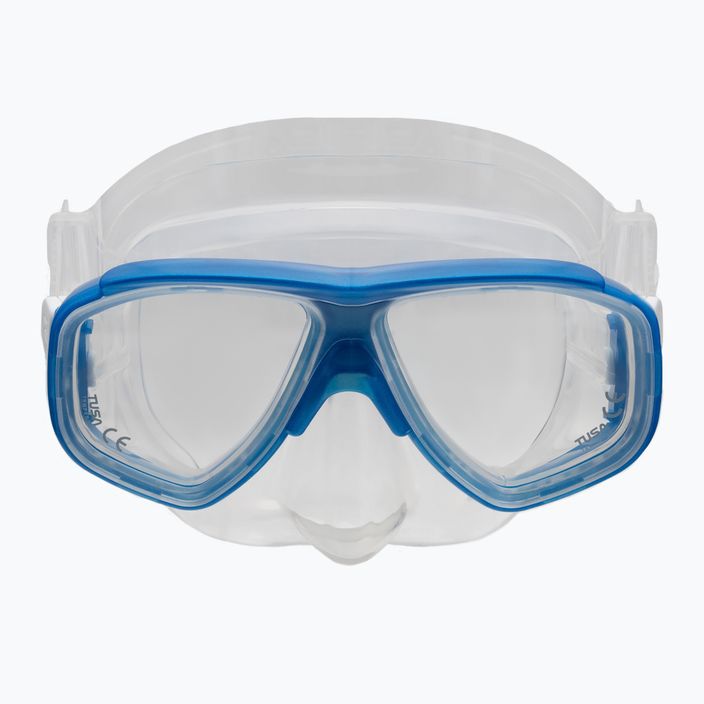 Potápěčská sada TUSA Maska + šnorchl modrá UC-7519P 2