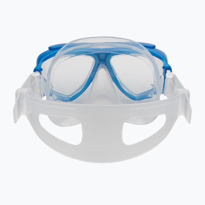 Potápěčská sada TUSA Maska + šnorchl modrá UC-7519P 5