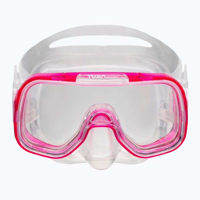 TUSA Dětská potápěčská sada maska + šnorchl MINI-KLEIO růžová UC-2022P 2