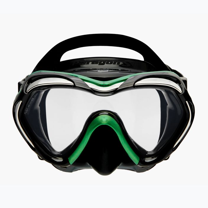 Potápěčská maska TUSA Paragon S Mask zelená M-1007 2
