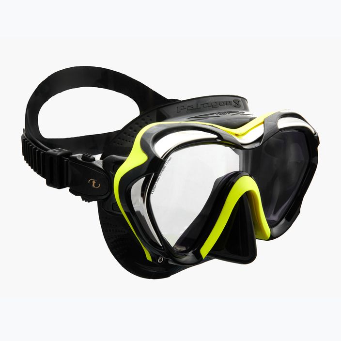 Potápěčská maska TUSA Paragon S Mask žlutá M-1007