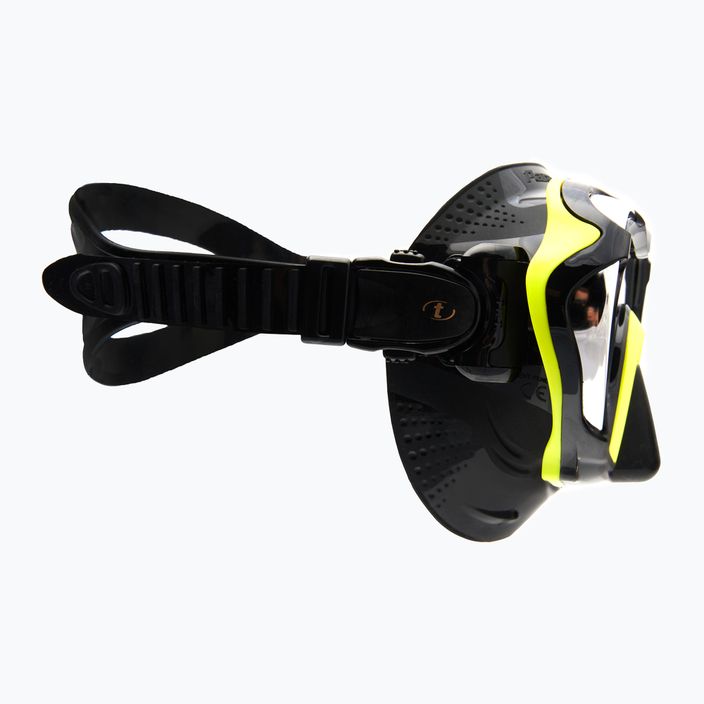 Potápěčská maska TUSA Paragon S Mask žlutá M-1007 3