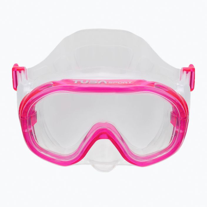 Potápěčská sada TUSA Maska + šnorchl růžová UC-0211PFY 2