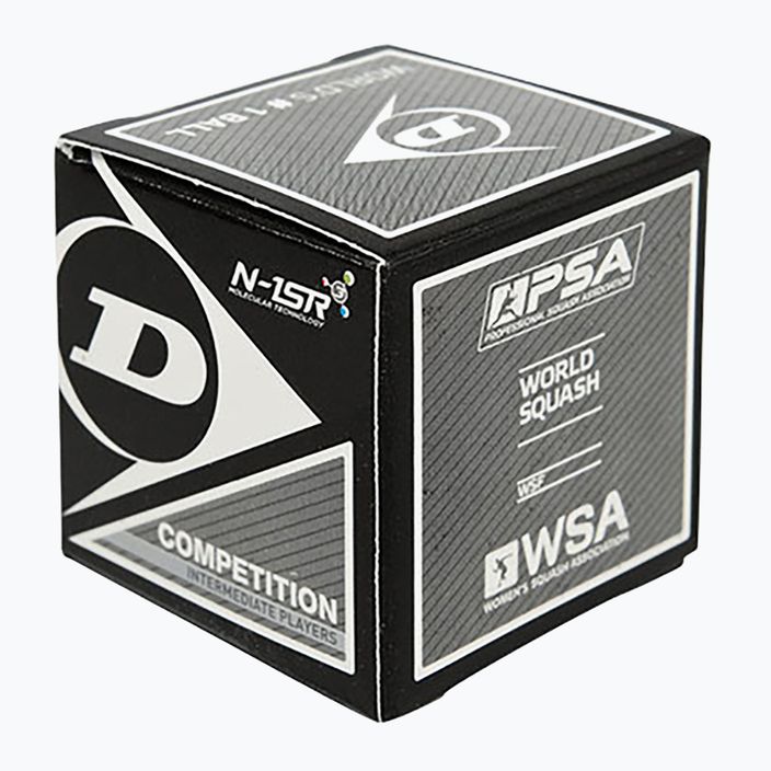Dunlop Competition squashové míčky 12 ks černé 700112 2
