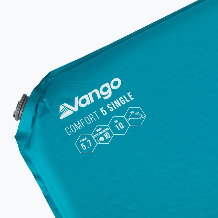 Samonafukovací karimatka Vango Comfort Single 5 cm modrá SMQCOMFORB36A11 3