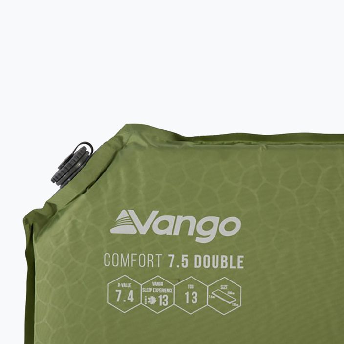 Samonafukovací karimatka Vango Comfort Double 7,5 cm zelená SMQCOMFORH09A05 5